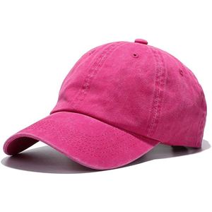 Gorra de 6 Paneles de Perfil Bajo, Corona Suave, 100% Algodón Lavado, Teñido con Pigmentos, Estilo Dad Hat - Product Image 1