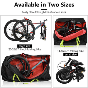 <span class=keywords><strong>Housse</strong></span> <span class=keywords><strong>de</strong></span> protection pour VTT 14 20 26 27.5 pouces Sac <span class=keywords><strong>de</strong></span> <span class=keywords><strong>transport</strong></span> Sac <span class=keywords><strong>de</strong></span> rangement portable pour vélo - Product Image 4