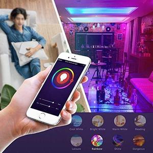 Tuya-bombilla inteligente gu10, foco led regulable con WiFi, 5w, funciona con <span class=keywords><strong>alexa</strong></span>, google home - Product Image 6