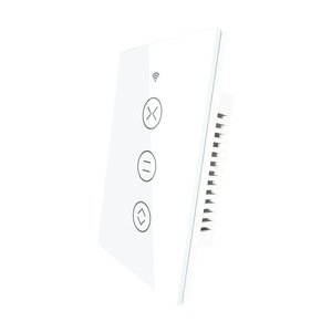 สวิตช์ม่านอัจฉริยะแบบสัมผัส WiFi พร้อมฟังก์ชั่นตั้งเวลาและหน่วยความจำสำหรับการเปิดและปิดม่าน - Product Image 1
