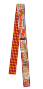 लक्जरी डिजाइन स्किनी रेशम के स्कार्फ महिलाओं ने नरम साटन गर्दन के स्कार्फ प्रिंट किया - Product Image 6