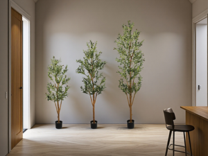 Nuevo Diseño de Árbol de Olivo Artificial al por Mayor, Planta de Olivo Artificial para Decoración de Hogar, Oficina, Centro Comercial y Tienda - Product Image 3