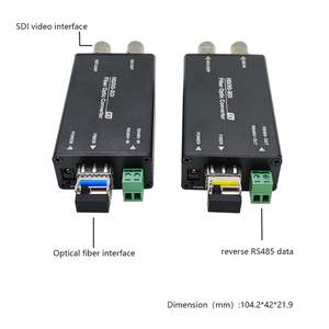Mini Convertidor de Video 3G-SDI a Fibra Óptica - Transmisión de Señal de Alto Rendimiento - Product Image 5