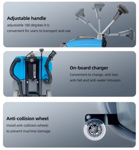 Lavasciuga Pavimenti Industriale da 25L, Macchina per Pulizia Pavimenti con Certificazione CE - Product Image 5