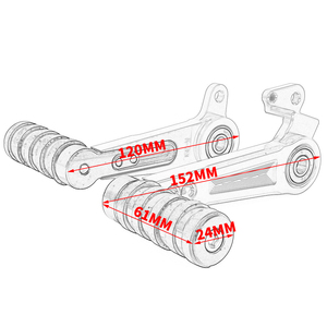 XXUN-palanca de cambios de freno de pie para motocicleta, accesorio para KTM <span class=keywords><strong>DUKE</strong></span> 250 <span class=keywords><strong>390</strong></span> <span class=keywords><strong>DUKE</strong></span> 250 <span class=keywords><strong>DUKE</strong></span> <span class=keywords><strong>390</strong></span> 2017 2018 <span class=keywords><strong>2019</strong></span> - Product Image 6