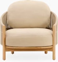 Ensemble de canapés d'extérieur FERLY, mobilier de jardin, performance anti-taches de qualité supérieure, séchage rapide, chaise longue de remplacement