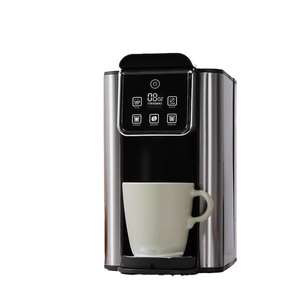 Machine à café électrique portable K-CUP 2-en-1, cafetière à filtre en acier inoxydable pour utilisation en extérieur, en camping-car, en voiture et à l'hôtel - Product Image 2