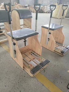 <span class=keywords><strong>Silla</strong></span> de <span class=keywords><strong>Pilates</strong></span> Reformer de Madera de Roble Reap PLT-04, <span class=keywords><strong>Precio</strong></span> de Fábrica, <span class=keywords><strong>Silla</strong></span> Wunda Estable, Capacidad de 300 kg, Ecológica, para Estudio de <span class=keywords><strong>Pilates</strong></span> - Product Image 4