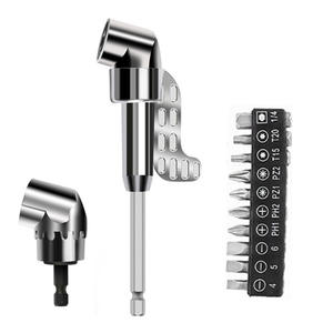 Juego de llaves de vaso de cambio rápido de 1/4 pulg. con eje flexible universal, herramienta mágica para esquinas, juego combinado de acero para reparación automotriz - Product Image 1