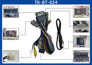 ชุดสายไฟรถยนต์สำหรับ Honda Series ชุดสายไฟภายในรถยนต์สำหรับเครื่องเล่น DVD สายไฟแบบกำหนดเอง ชุดสายไฟ Canbus - Product Image 2