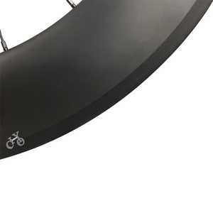 Mạnh Mẽ Và Trọng Lượng Nhẹ Sợi Carbon Cố Định Bánh Răng Theo Dõi Xe Đạp Wheelset 88Mm Độ Sâu X 25Mm Chiều Rộng Không Săm Sẵn Sàng Bánh Xe - Product Image 5
