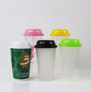 Hochwertige Einweg-Deckel aus Lebensmittelqualität, 90mm Durchmesser, Hutförmig, PP-Kunststoff, Individuelle Farbgestaltung, Sechsfarbiger Druck für - Product Image 3