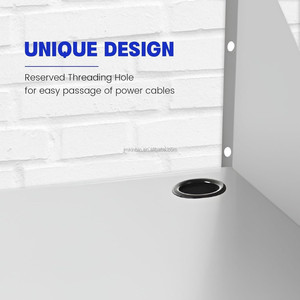 Stainless Steel Wall Mount Microwave Shelf Commercial Kitchen Microwave Hanger for Restaurant Hotel Canteen - Product Image 3