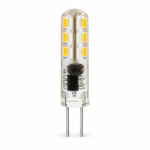 Crystal Chandelier G4 LED Bulb 1W AC/DC <b>12V</b> Silicone Corn Bulb Bi-Pin 360° Sanan Chips Hotel Indoor <b>Lighting</b> CE RoHS - Product Image 6