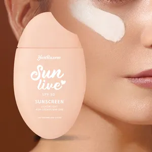 Sunscreen Cream Gel Isolation Facial Protector Facial Sun Block Moisturizer Anti-UV Body Whitening Physical Sunscreen Lotion