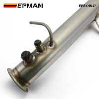 EPMAN Downpipe d'échappement turbo en acier inoxydable pour BMW Série 3 E92 E93 320d Moteur N47 EPEXHN47 Compatible avec système d'échappement Catback