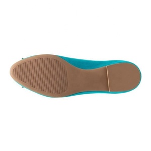 Ballerines de luxe à bout rond, chaussures plates personnalisables avec logo, confortables pour femmes, en cuir véritable respirant, chaussures fermées été-automne - Product Image 5