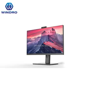 Windro Tất Cả Trong Một PC Điện Đầy Đủ Máy Tính 23.8 Inch 10 Điểm Màn Hình Cảm Ứng I3 I5 I7 AIO Máy Tính Để Bàn PC N95 N100 12/13/14 H610 Loại C