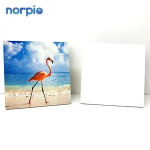 Luxury Wholesale Christmas Sublimation Square Blank MDF Wood Photo Frames