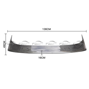 Aileron de coffre arrière en carbone de type OEM pour Honda Civic Type R FL5 2022-2023, tuning automobile - Product Image 1