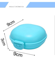 Porte-savon de voyage portable au design moderne Porte-boîte à savon en plastique étanche et durable Vente directe en usine Caractéristique de stockage