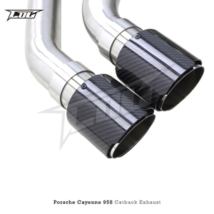 Système d'échappement BSK avec silencieux à valve pour <span class=keywords><strong>PORSCHE</strong></span> <span class=keywords><strong>Cayenne</strong></span> 958 V8 4.8 2010-2016, son actif, tube en X, SUS304, avec commande - Product Image 5