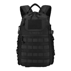 Sac rond LUPU taille moyenne en nylon, système MOLLE, fermeture éclair, unisexe, souple avec porte-bouteilles - Product Image 2