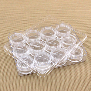 5g 5ml Cosmetic Container Makeup Sample Jar Ps Clear Plastic Jar