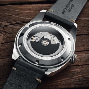 Relojes Mecánicos Automáticos para Hombre, Superluminosos, con Calendario, Correa de Cuero, Cristal de Zafiro, Reloj de Pulsera para Hombre - Product Image 5