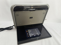 Monitor Flip-down pemasangan atap, 14 inci Universal Android 13 layar IPS mobil layar sentuh USB/WiFi Speaker bawaan