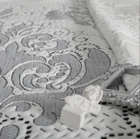 Tissu en polyester tricoté pour matelas, tissus jacquard pour matelas