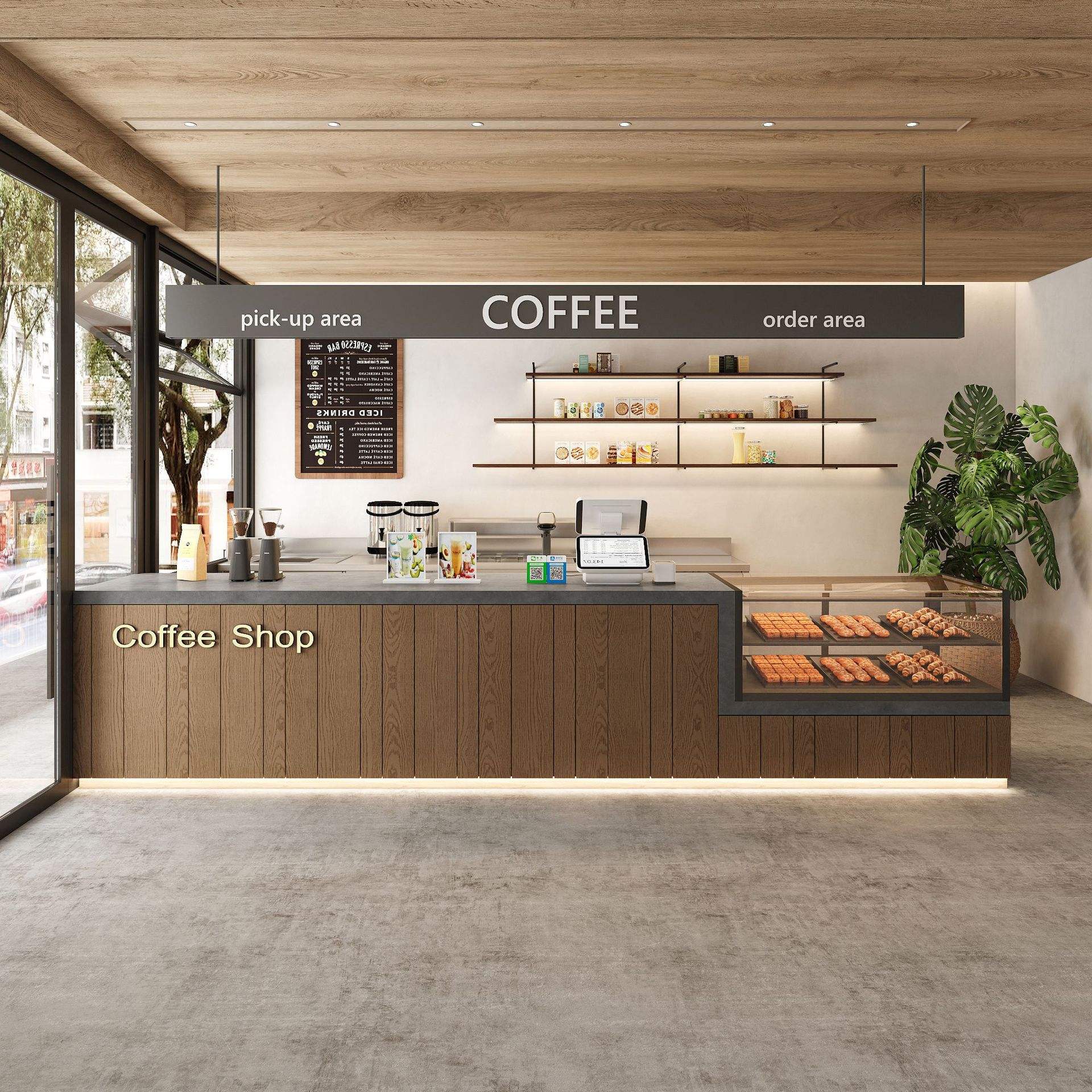 Grano de madera de café oscuro