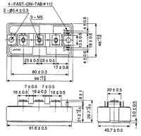 Module IGBT MG100Q2YS50 1200V 100A Demi-Pont Neuf Original en Stock
