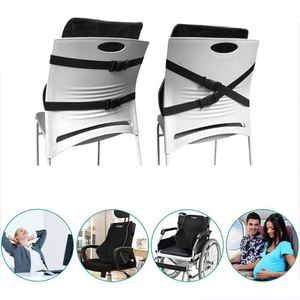 Amazon Cross-border Memory Cotton Car Waist Rest Ergonomic <b>Back</b> <b>Cushion</b> for Office Chair Car Wheelchair - Product Image 5