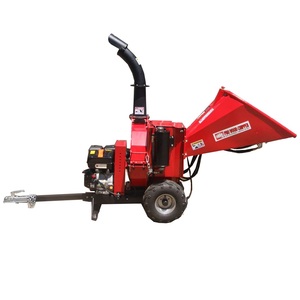 Trituradora de astillas de madera de rama de árbol de Gas de acero de 5 pulgadas con autoalimentación hidráulica - Product Image 1