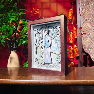 Emballage de luxe, sculpture en papier 3D pour cadeaux haut de gamme, souvenirs en papier multicouche pour les lieux touristiques célèbres - Product Image 1