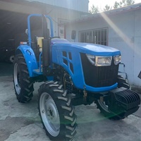 Nouveau tracteur agricole compact 4x4 diesel 80 CV avec boîte de vitesses et moteur