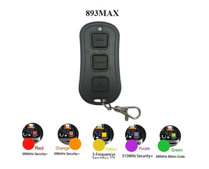Cửa nhà để xe mở điều khiển từ xa 893max Tương thích với màu xanh lá cây, cam, đỏ, tím hoặc vàng học tập nút Keychain - Product Image 5