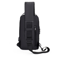 Sac bandoulière homme léger, imperméable, design simple, nouvelle collection, prix de gros, sac de poitrine tendance