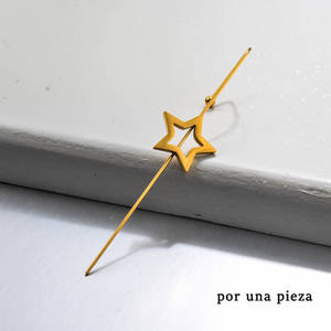 Baoyan Fashion <span class=keywords><strong>One</strong></span> <span class=keywords><strong>Piece</strong></span> <span class=keywords><strong>orecchini</strong></span> Piercing placcati in oro <span class=keywords><strong>orecchini</strong></span> a bottone con zirconi <span class=keywords><strong>orecchini</strong></span> a gancio cingolati per le donne 2021 - Product Image 5