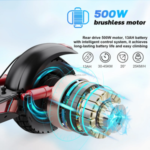 Scooter Eléctrico Koolux de 48 V y 800 W, 10 Pulgadas, Entrega Rápida, Gran Autonomía, Precio al por Mayor, Dos Ruedas, Neumáticos Sólidos, para Adultos, Hb24pro 10 Pulgadas - Product Image 2