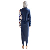 Couverture complète 3PCS modeste Hijab impression numérique impression musulmane maillots de bain femmes robe islamique maillot de bain vêtements de plage