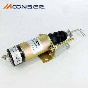 Vanne solénoïde MoonsEir 366-07197 12VDC pour coupure de carburant de groupe électrogène diesel - Product Image 2