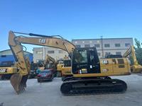 Excavadora de cadenas CAT 320GX usada con ciclo de trabajo rápido, control electrohidráulico, pala de 20 toneladas para África