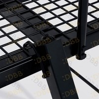 Plateforme de chasse surélevée robuste de 2,4 m (8 pi) et 272 kg (600 lb) pour 2-3 personnes, en acier renforcé, montage rapide, toutes saisons