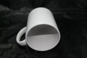 Taza de café de cerámica blanca, producto al por mayor, 11oz, sublimación, en blanco - Product Image 6