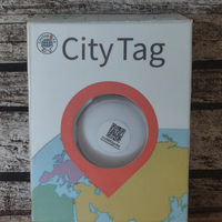 Pelacak GPS Pintar Anti-Hilang untuk Hewan Peliharaan 2025 Mini Plastik IP68 Tahan Air NFC Bluetooth Daya Tahan Baterai 1 Tahun Mobil Anak Hewan Peliharaan Android/iOS