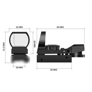 Precio al por mayor HD101 Telescopio de tubo único de 300g con revestimiento multicapa de alta definición de cuatro puntos y línea cruzada - Product Image 4