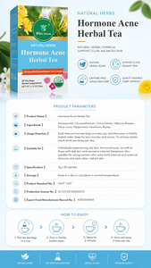 Tisane Clarifiante et Apaisante Wins Town pour la Peau : Chèvrefeuille, Chrysanthème, Contrôle du Sébum, Soin Anti-Imperfections, Soin Visage OEM - Product Image 4