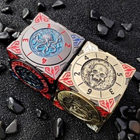 Hochgeschwindigkeits-Einzigartige Mechanische DND-Würfel 6-Seitiger Spinner D6 Metallwürfel für Rollenspiele